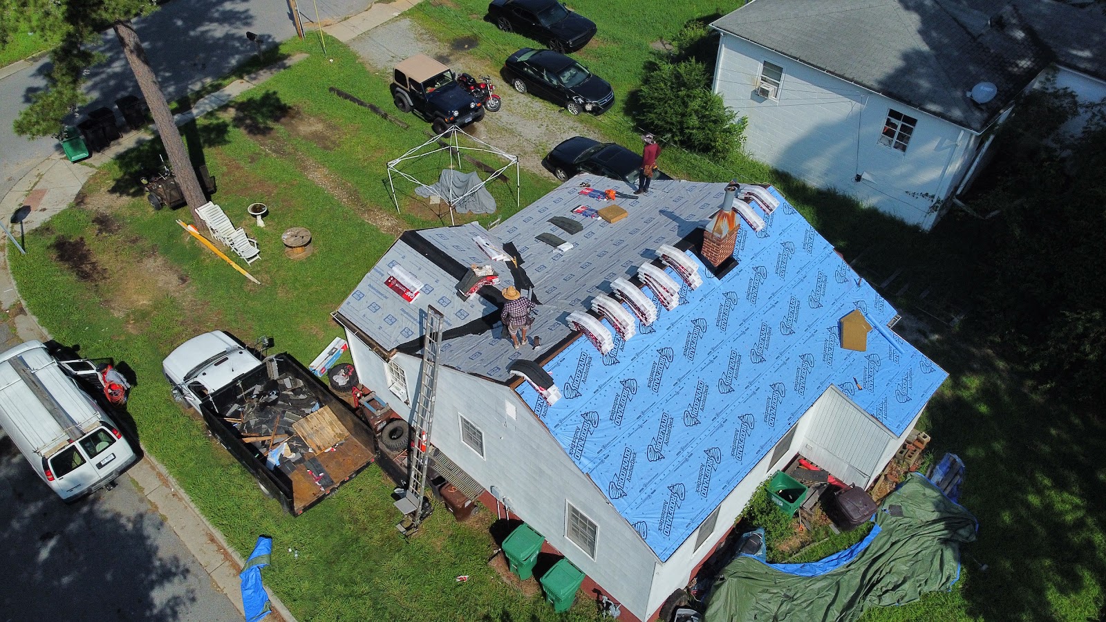 LC Quality Roofing work