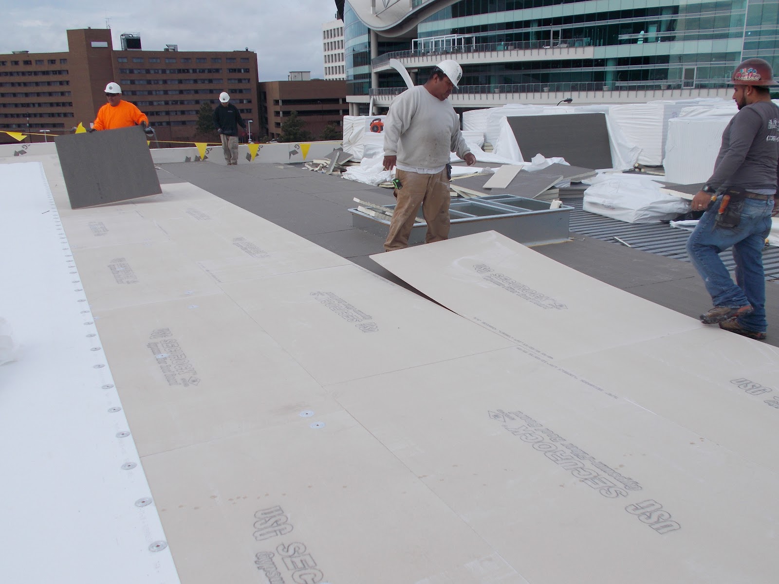 Shaver Roofing commercial project